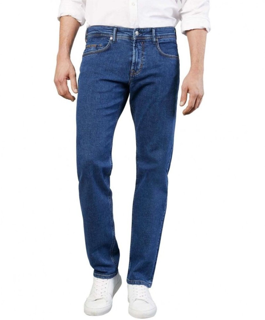 Herren MAC Regular Fit | Mac Jeans Ben Regular-Fit-Jeans In Stonewash