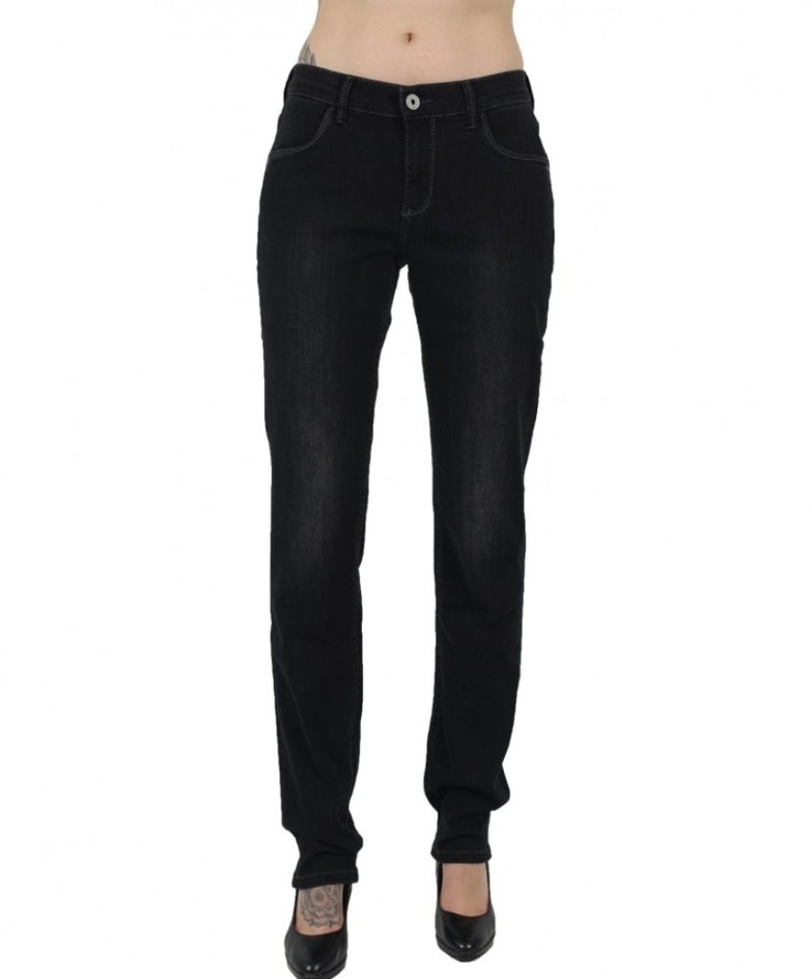 Damen Pioneer Regular | Pioneer Damen-Jeans Sally In Dunkler Waschung