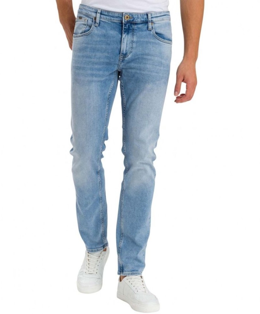 Herren Cross Slim Fit | Cross Jeans-Herren Damien Im Trendigen Hellblau