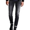 Herren Jack & Jones Slim Fit | Jack & Jones Jeans Slim Fit Glenn In Black Vintage-Look