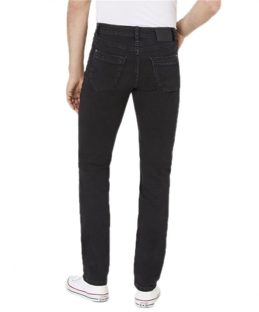 Herren Paddocks Slim Fit | Paddock'S Jeans Slim Fit Ranger Pipe In Schwarz