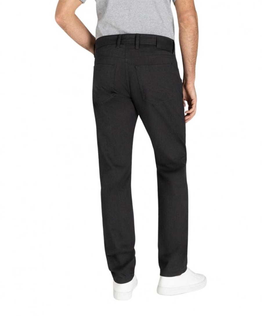 Herren MAC Stoffhosen | Mac Arne Hose Aus Structure Flex In Grey Stone | Jeans-Meile.De