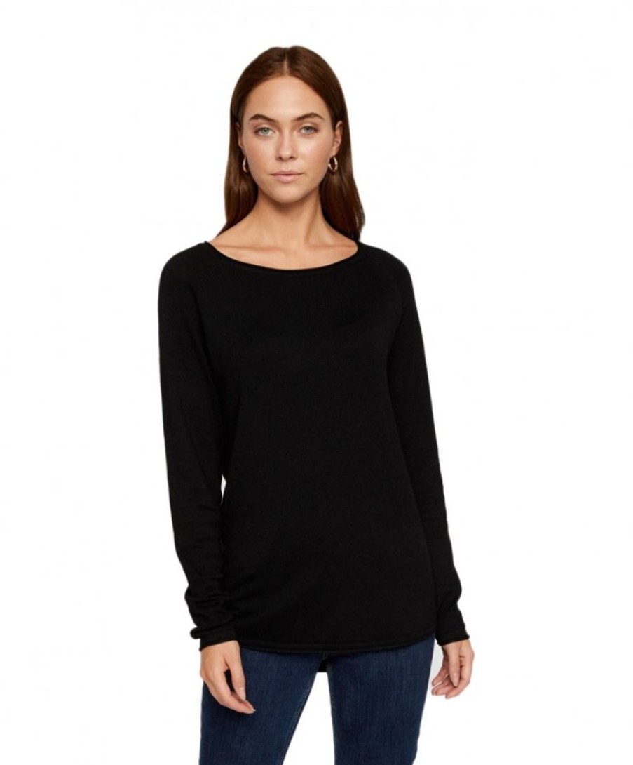 Damen Vero Moda Pullover | Vero Moda Damen Strickpullover Nellie In Schwarz