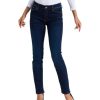 Damen Cross Slim Fit | Cross Jeans Anya - Slim Fit Jeans In Dark Blue Farbung