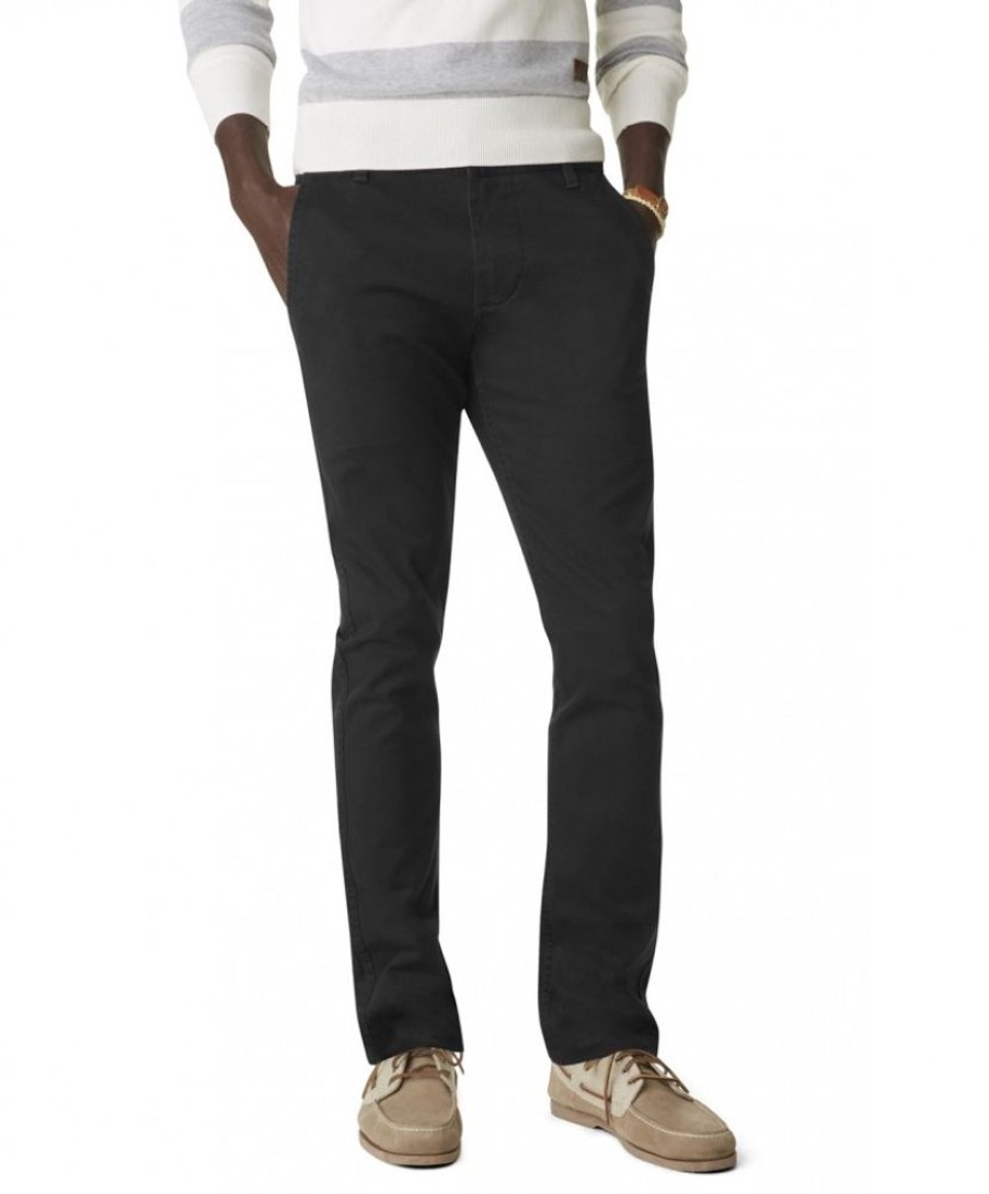 Herren Dockers Chinohosen | Dockers Herren-Chino Alpha Original In Schwarz