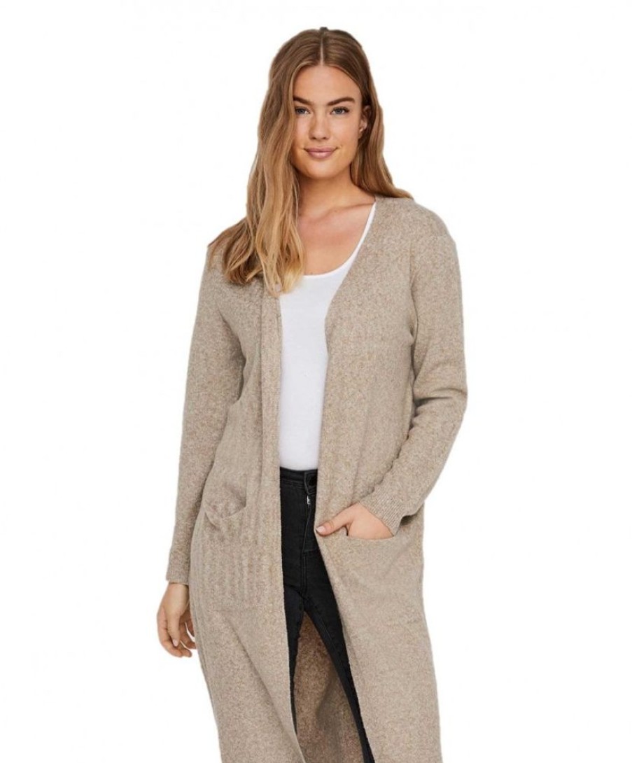 Damen Vero Moda Jacken | Vero Moda Cardigan Open Doffy Aus Weichem Material