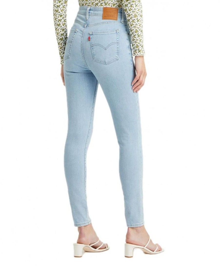 Damen Levis Skinny | Levi'S 721 High Rise Skinny Jeans In Hellblauer Waschung