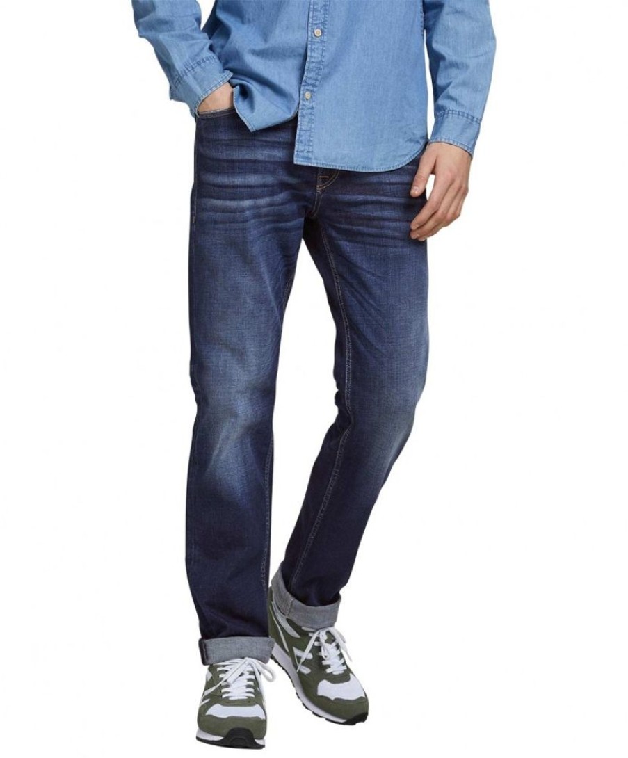 Herren Jack & Jones Regular Fit | Jack & Jones Jeans Regular Fit Clark Im Used-Look