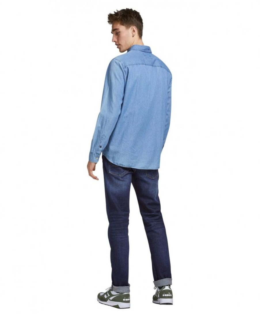 Herren Jack & Jones Regular Fit | Jack & Jones Jeans Regular Fit Clark Im Used-Look