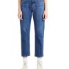 Damen Levis Regular | Levi'S Jeans ⅞ Crop 501 In Mittelblauer Orinda Troy Horse