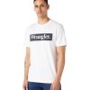 Herren Wrangler Shirts | Wrangler T-Shirt Tee Mit Logo Print In Weis