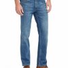 Herren Mustang Slim Fit | Mustang Tramper - Slim Fit Jeans In Mittelblauen Used Look