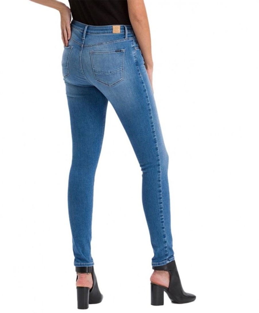 Damen Cross Skinny | Cross Damen Jeans Skinny Fit Alan In Light Blue