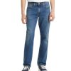 Herren Levis Straight Leg | Levis Jeans Straight Fit 514 In Blauer Indigo Stonewash