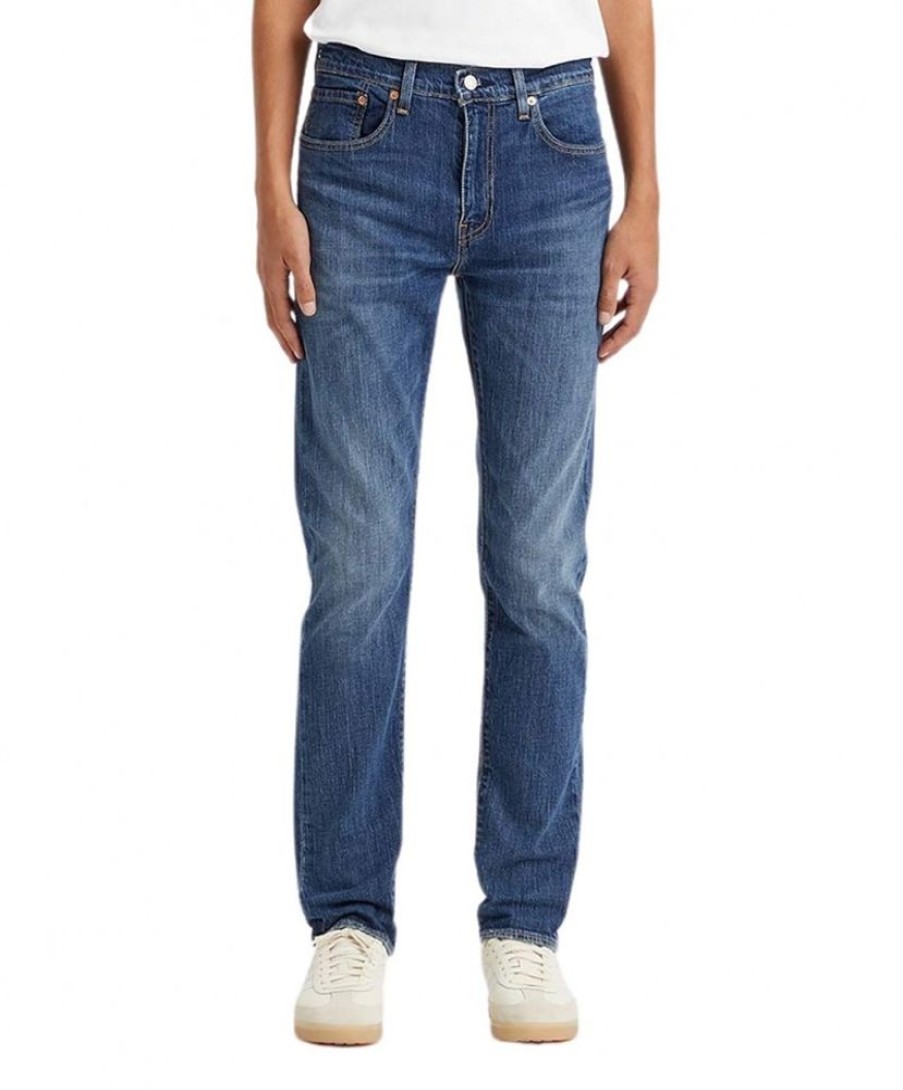 Herren Levis Tapered | Levis 502 Taper Jeans Regular Fit In Blauer Shitake