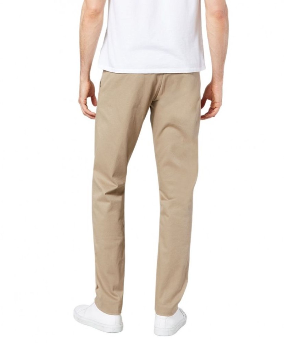 Herren Dockers Stoffhosen | Dockers Alpha Slim Tarped In New British Khaki | Jeans-Meile.De