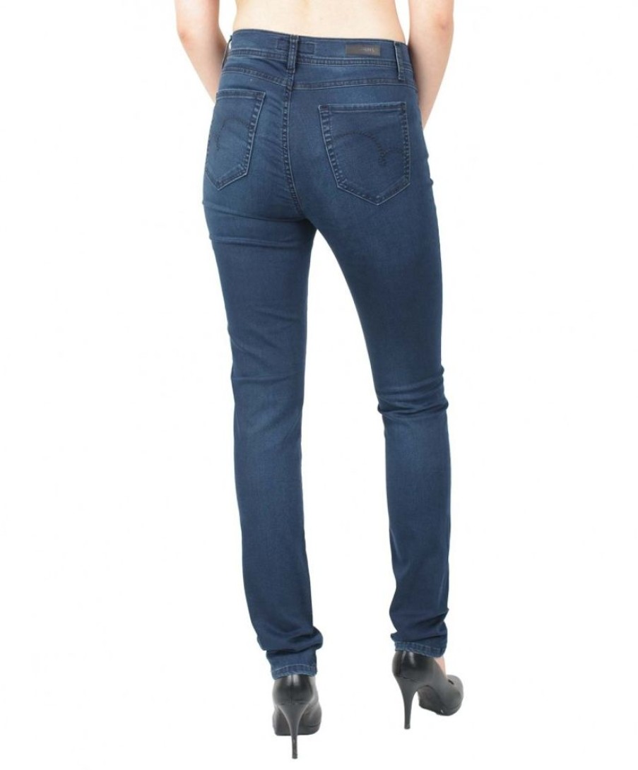 Damen Angels Straight Leg | Angels Cici Jeans - Gerader Beinschnitt In Dezenter Waschung