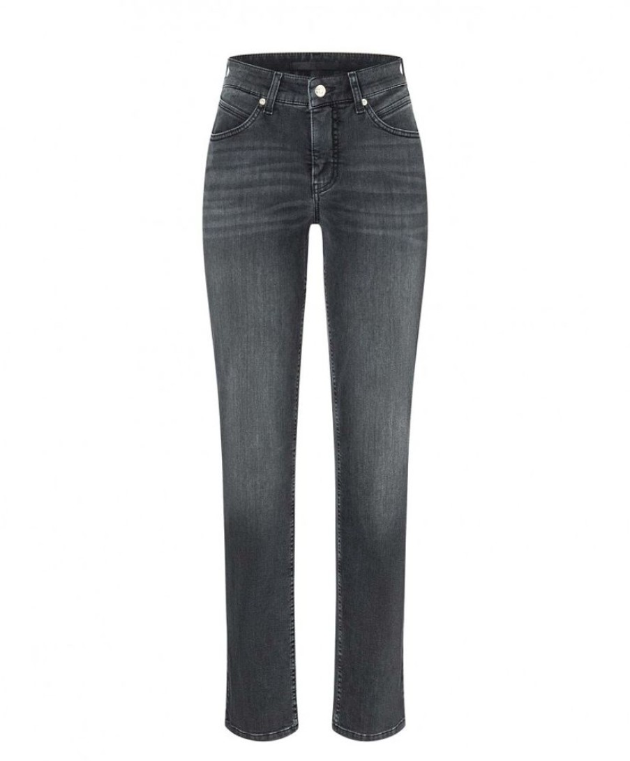 Damen MAC Regular | Mac Melanie Jeans Feminine Fit In Dark Grey Used