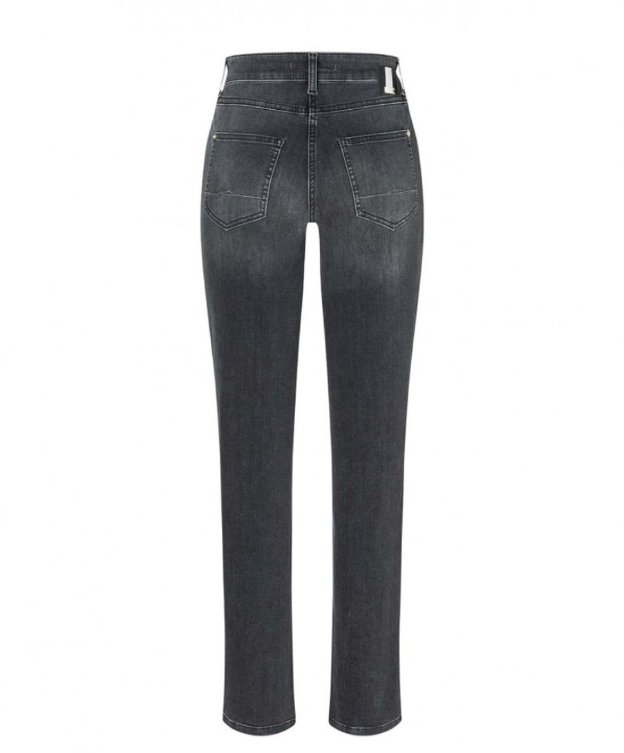 Damen MAC Regular | Mac Melanie Jeans Feminine Fit In Dark Grey Used