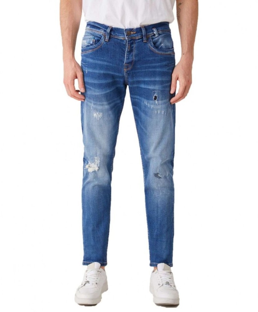 Herren LTB Tapered | Ltb Tapered Jeans Servando X D In Wayra Used