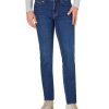 Herren Paddocks Slim Fit | Paddocks Ranger Pipe Jeans In Mittelblauer Waschung