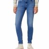 Damen Wrangler Skinny | Wrangler Jeans Skinny Fit Body Bespoke In Mittelblau