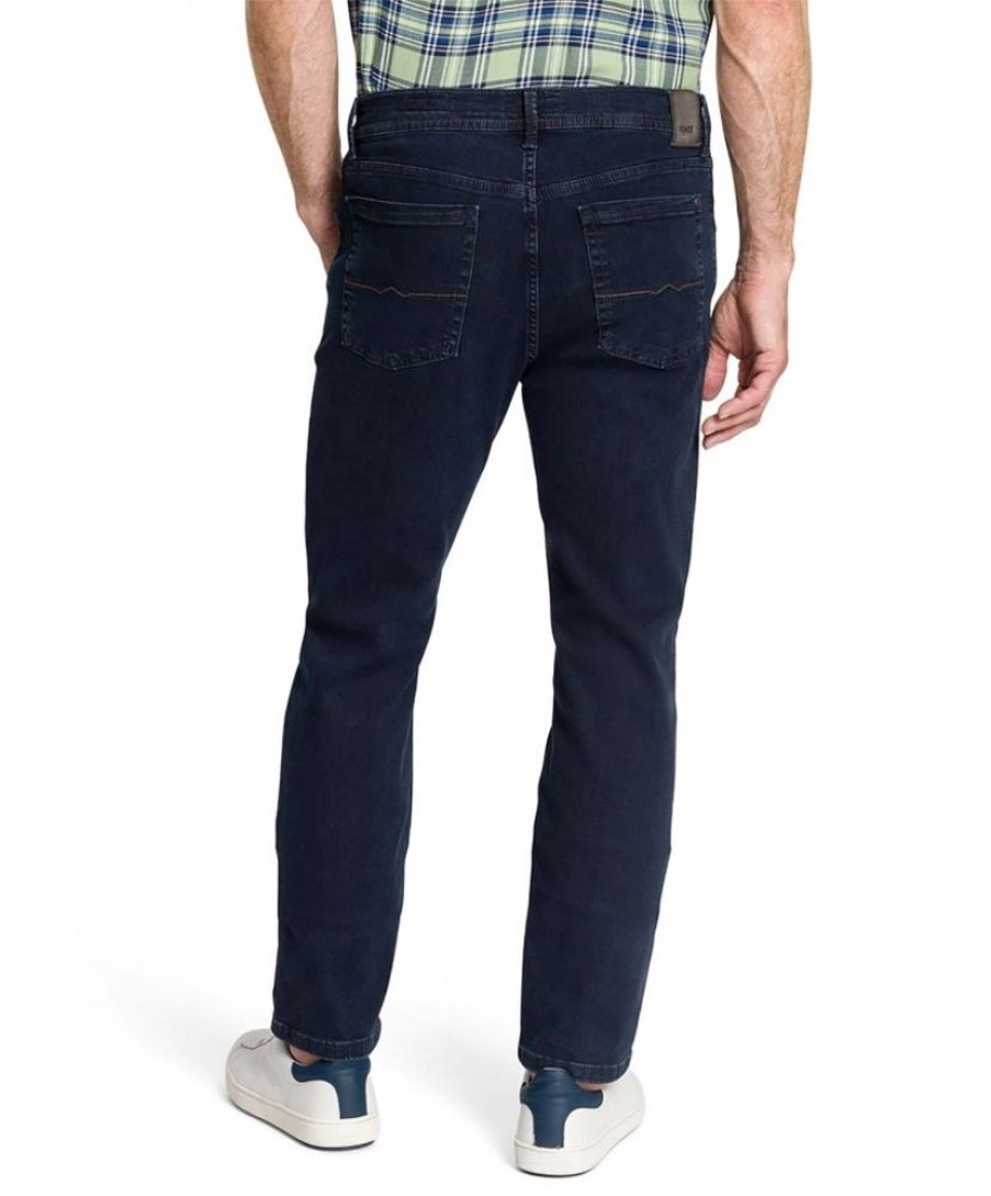 Herren Pioneer Regular Fit | Pioneer Megaflex Rando Jeans - Normaler Schnitt In Rinse