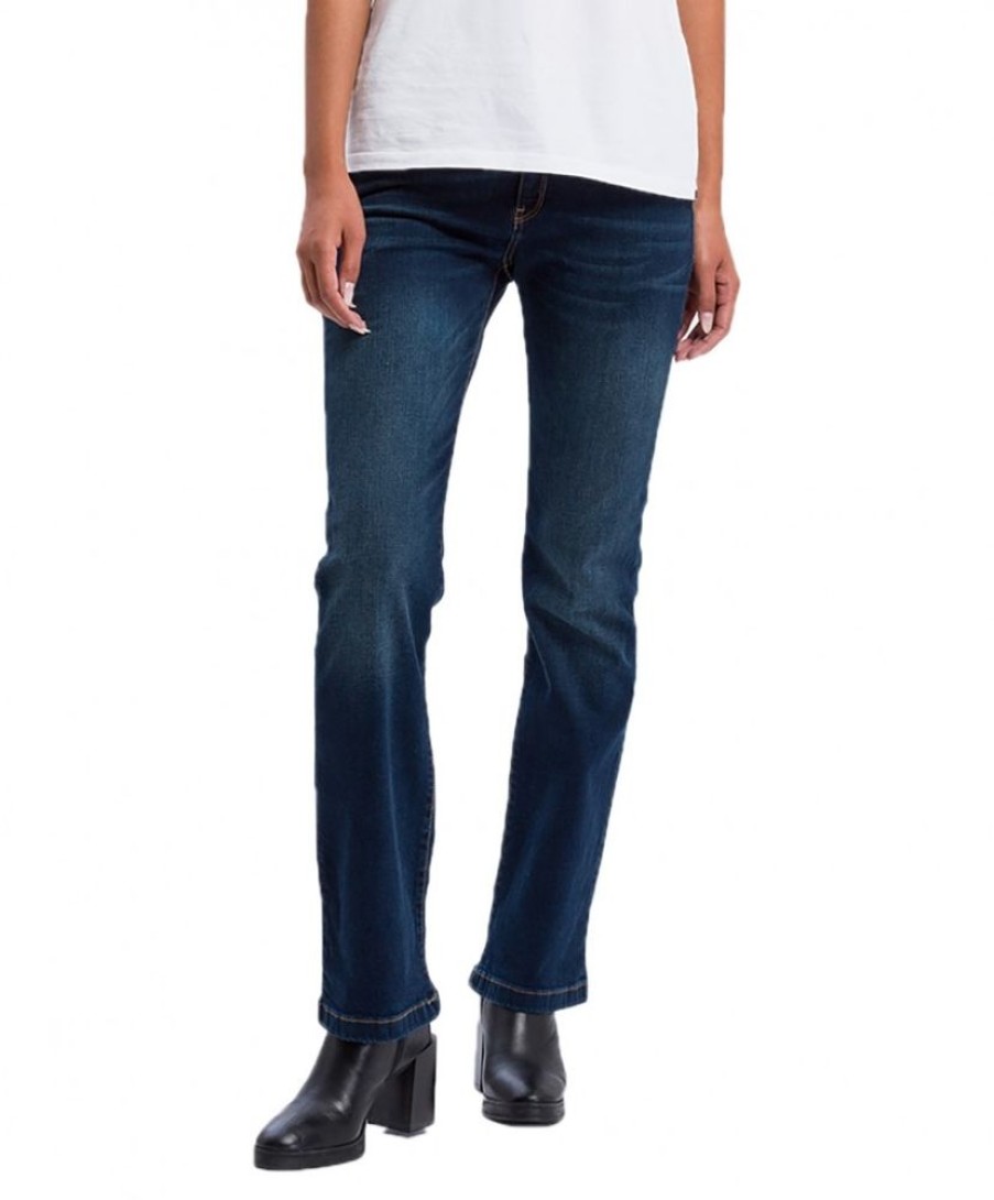 Damen Cross Bootcut | Cross Lauren - Regular-Fit Jeans Mit Weitem Bein