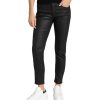 Damen MAC Slim Fit | Mac Rich Slim Chic Coating Aus Cotton-Tencel-Stretch In Schwarz