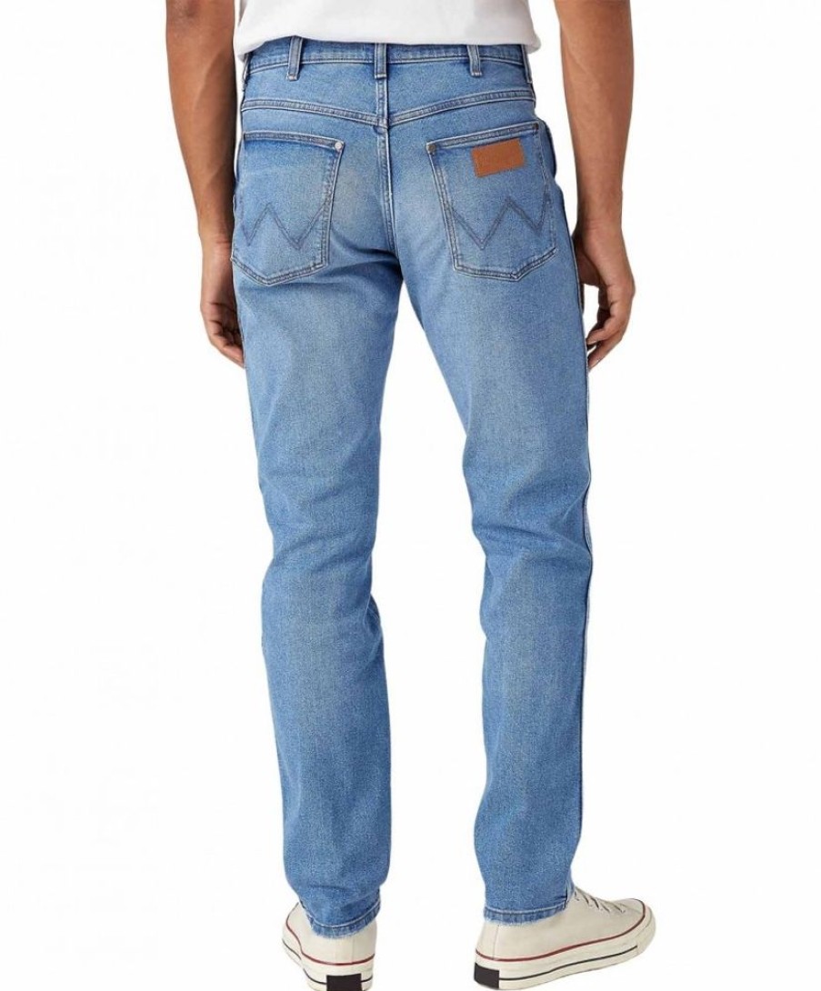 Herren Wrangler Straight Leg | Wrangler River Jeans Straight Fit In Cool Twist