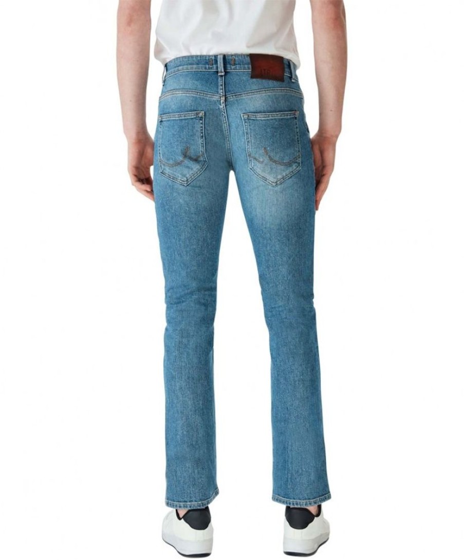 Herren LTB Straight Leg | Ltb Jeans Straight Fit Hollywood Z D In Aiden Waschung