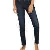 Damen Angels Skinny | Angels Jeans Skinny Button In Dunklem Dark Indigo Used