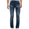 Herren Mustang Stretch Jeans | Mustang Vegas Jeans Slim Fit In Mittelblauer Waschung