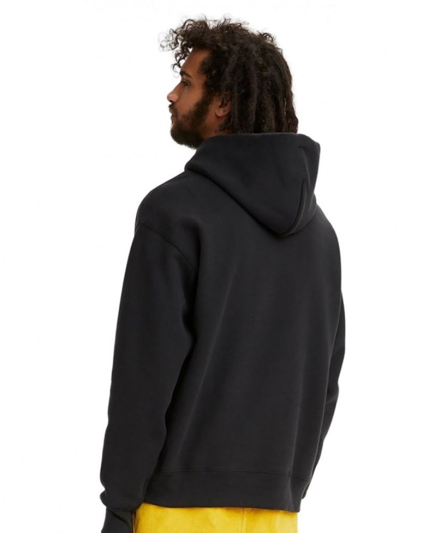 Herren Levis Pullover | Levi'S Hoodie Skateboarding In Anthracite Night