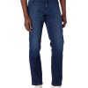 Herren Wrangler Stretch Jeans | Wrangler Texas Stretch Jeans In Dunkelblauem High-Stretch