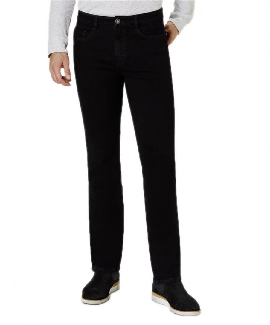 Herren Paddocks Slim Fit | Paddocks Slim Fit Jeans Ranger In Schwarz