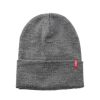 Damen Levis Accessories | Levis Strickmutze Everyday Beanie Mit Logo In Grau | Jeans-Meile.De