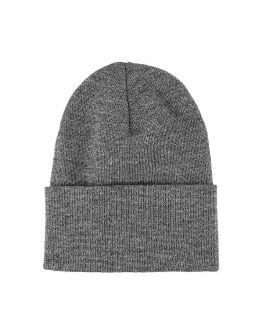 Damen Levis Accessories | Levis Strickmutze Everyday Beanie Mit Logo In Grau | Jeans-Meile.De