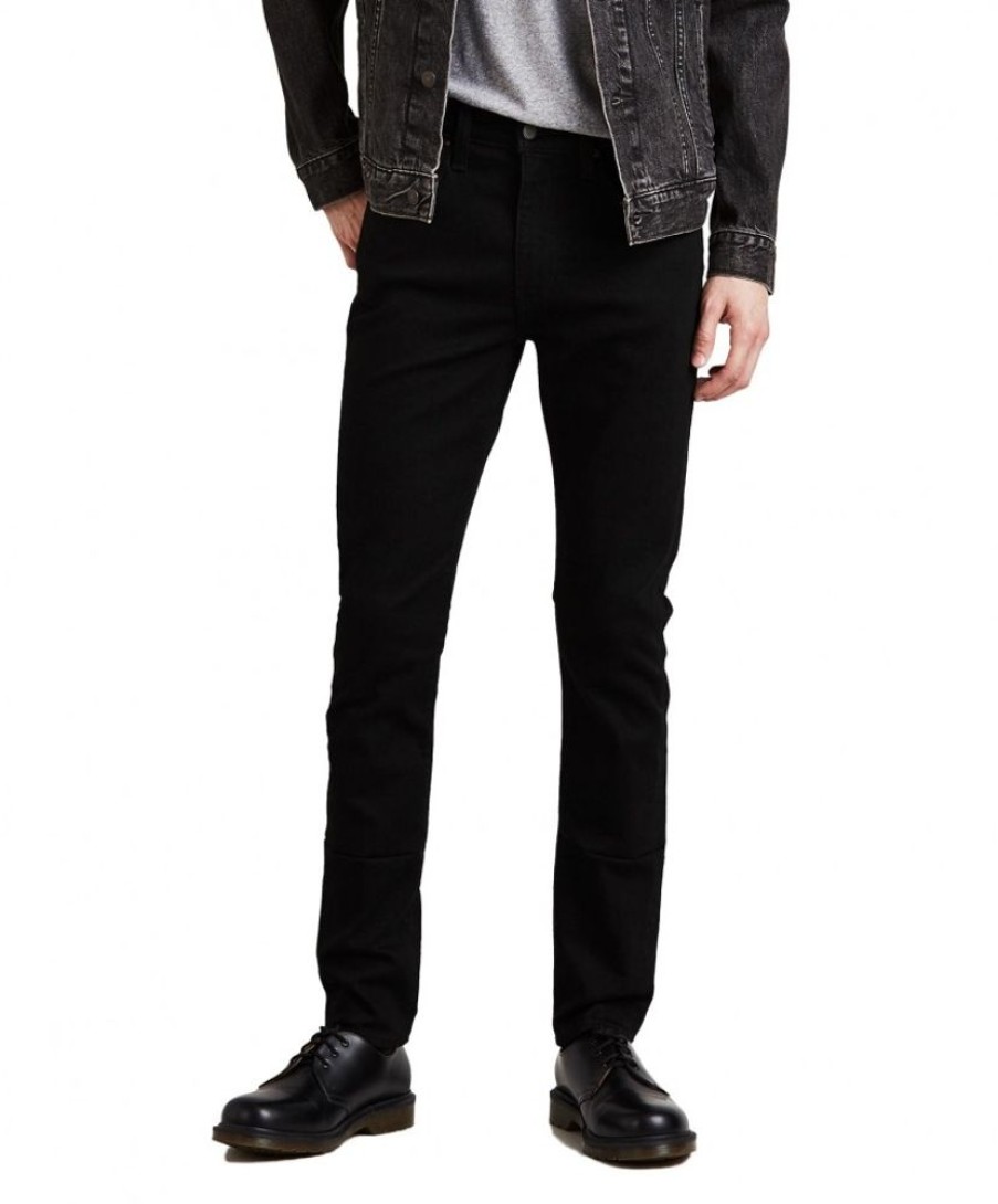 Herren Levis Skinny Fit | Levi'S 519 - Schwarze Jeans Im Superengem Skinny Fit