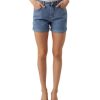 Damen Vero Moda Shorts | Vero Moda Jeans Shorts Zuri In Blauem Blue Denim