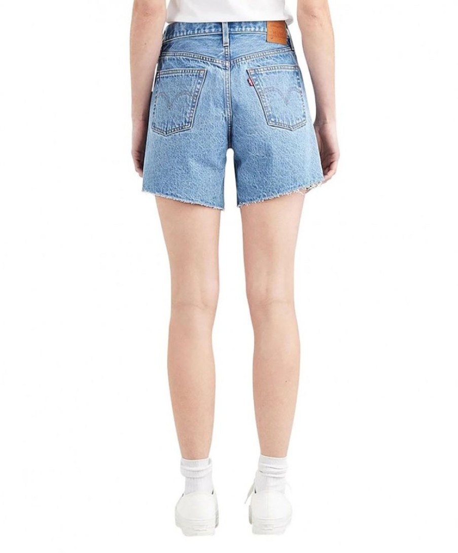 Damen Levis Shorts | Levi'S Jeans Shorts 501 Rolled In Hellblau Orinda Night