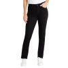 Damen MAC Regular | Mac Melanie Jeans Straight Leg Black Black