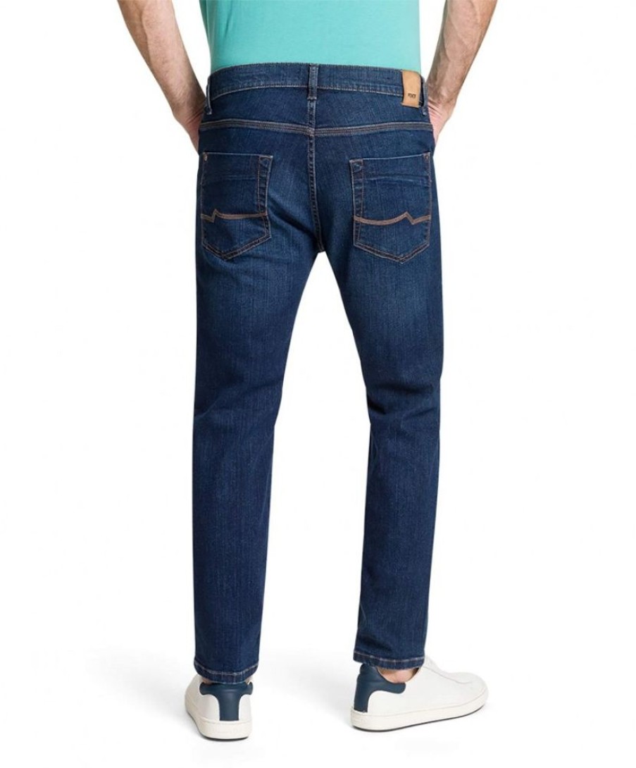 Herren Pioneer Straight Leg | Pioneer Eric Jeans Straight Fit In Dark Blue Used