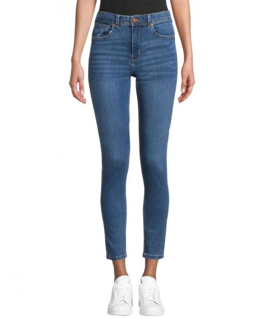 Damen Cross Skinny | Cross Jeans Skinny Fit Judy Aus Blauem Organic Cotton