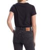 Damen Levis Shirts | Levi'S T-Shirt In Schwarz Mit Kleinem Marken-Logo