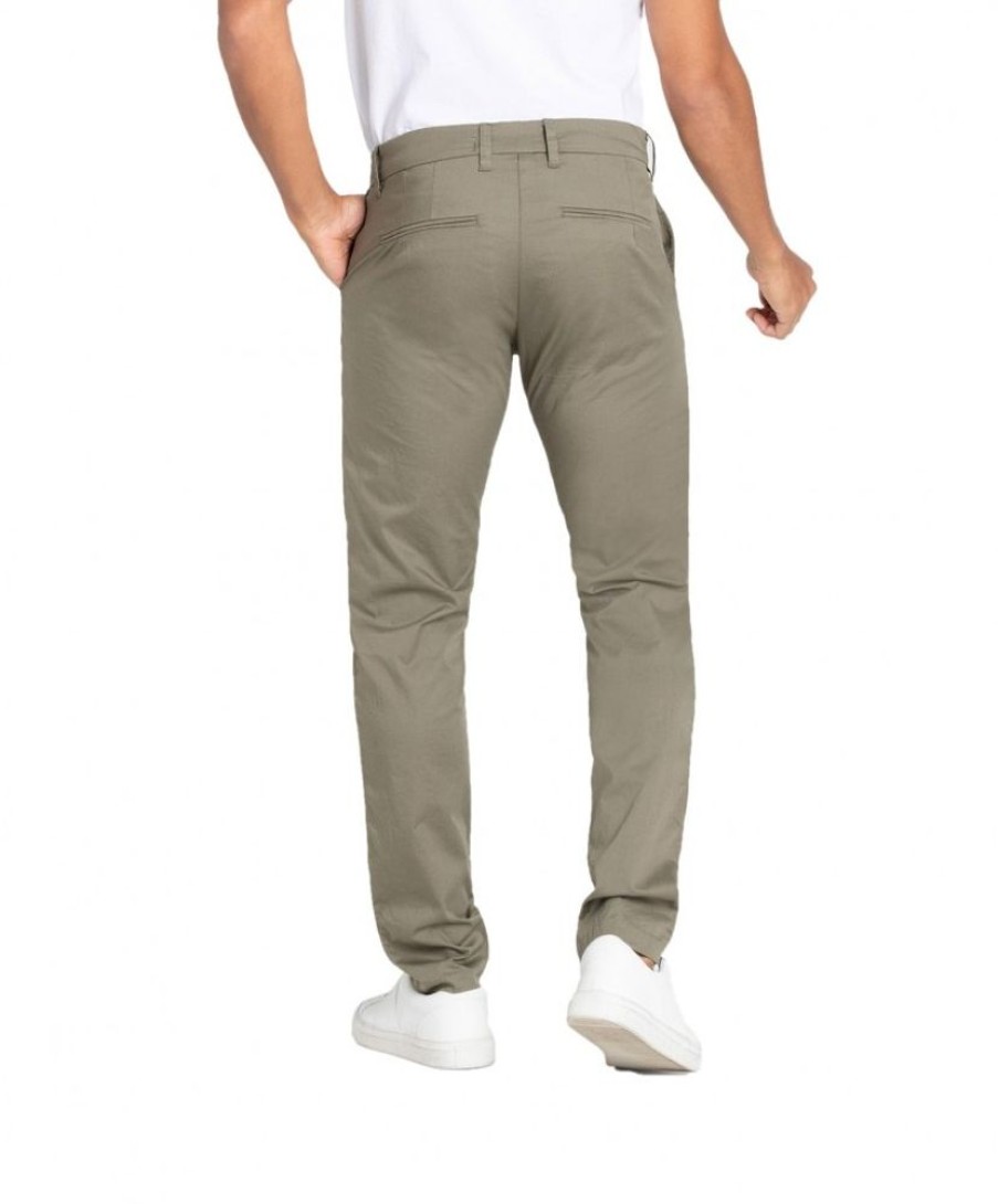 Herren MAC Chinohosen | Mac Lennox Chino Hose In Grunem Leaf Green