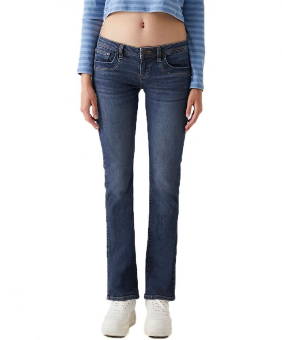 Damen LTB Bootcut | Ltb Valerie Bootcut Jeans In Dunkler Zayla Wash