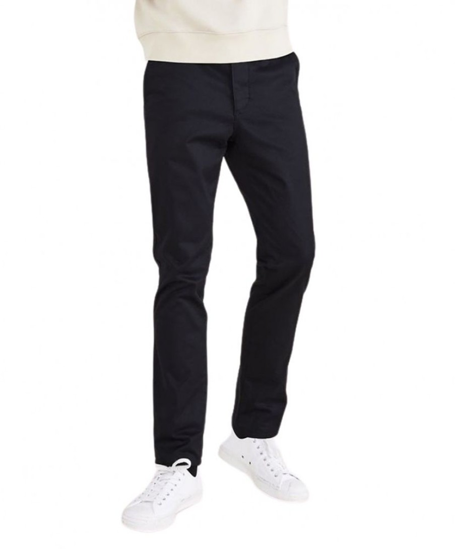 Herren Dockers Chinohosen | Dockers Chinohose Original Skinny Fit In Schwarz