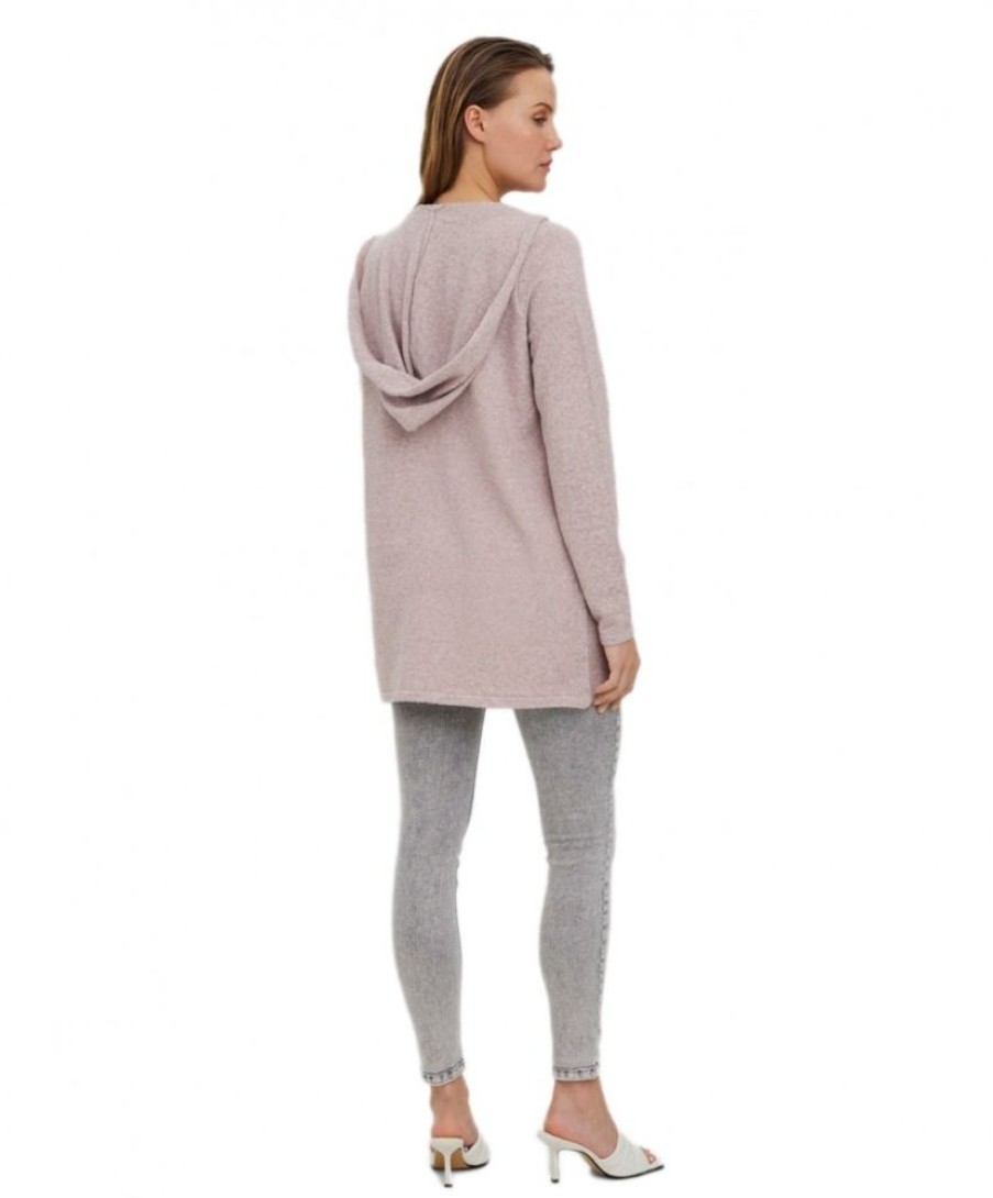 Damen Vero Moda Jacken | Vero Moda Damen Oversize Cardigan Doffy In Woodrose