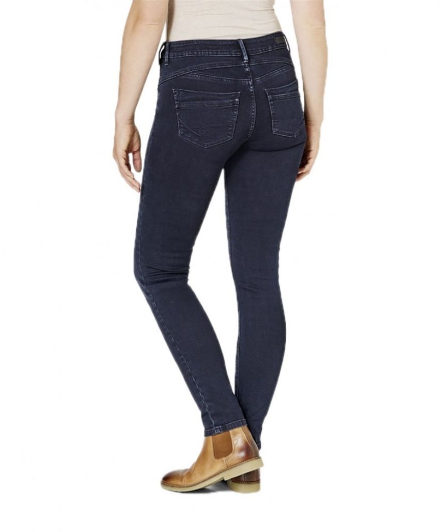 Damen Paddocks Skinny | Paddocks Jeans Skinny Fit Lucy In Blue Black Dark Stone